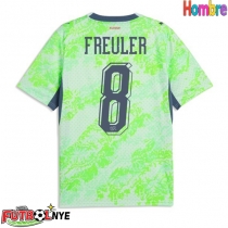 Camiseta Suiza Remo Freuler #8 Visitante Equipación Mundial 2026 manga corta